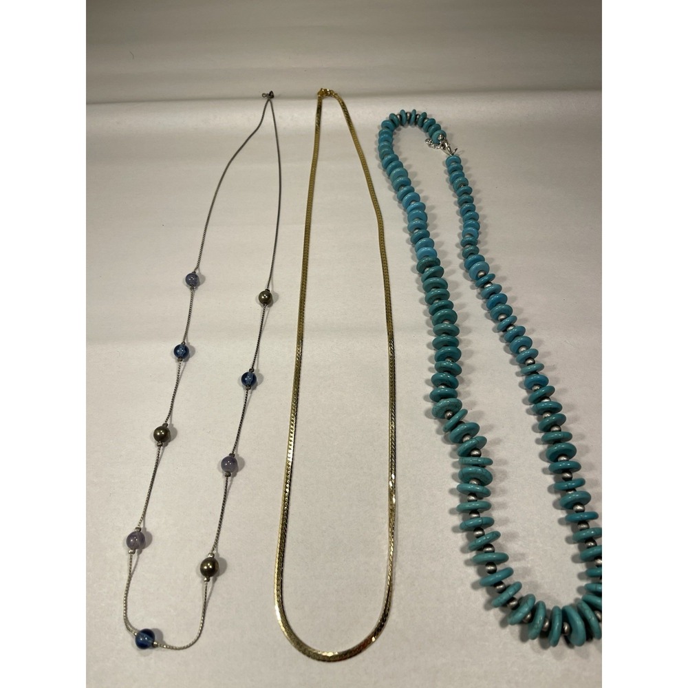Lot Of 32 Necklaces Vintage To Modern & 26 Pendants - Picture 13 of 16